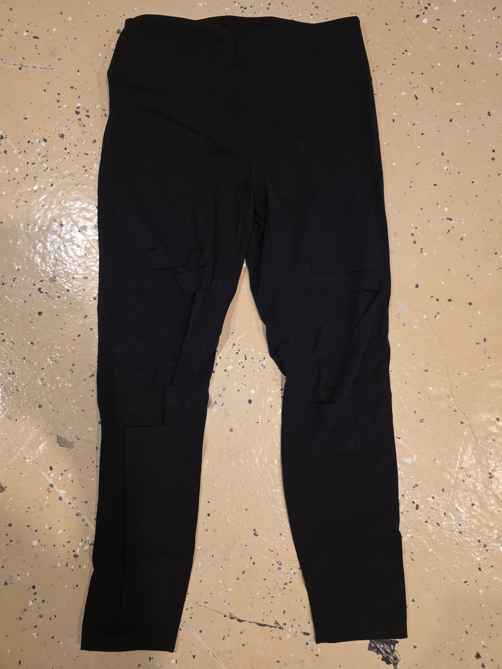 Womens Black Active Leggings